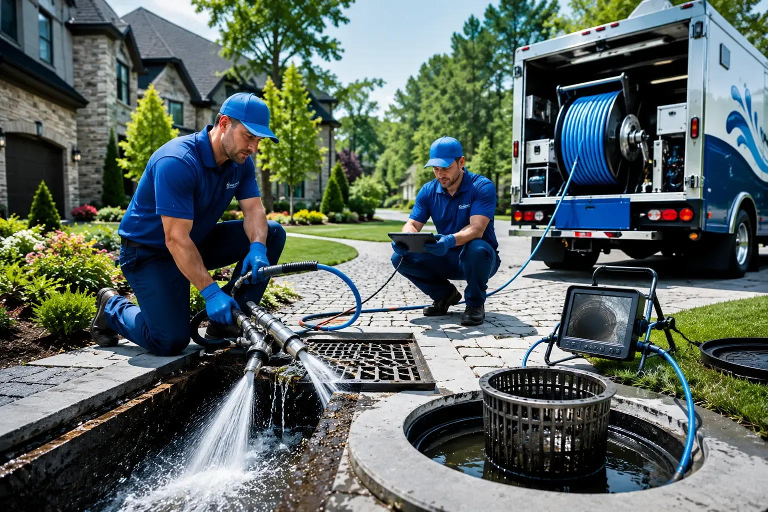 Local outdoor drain cleaning professionals in Michigan Center, MI
